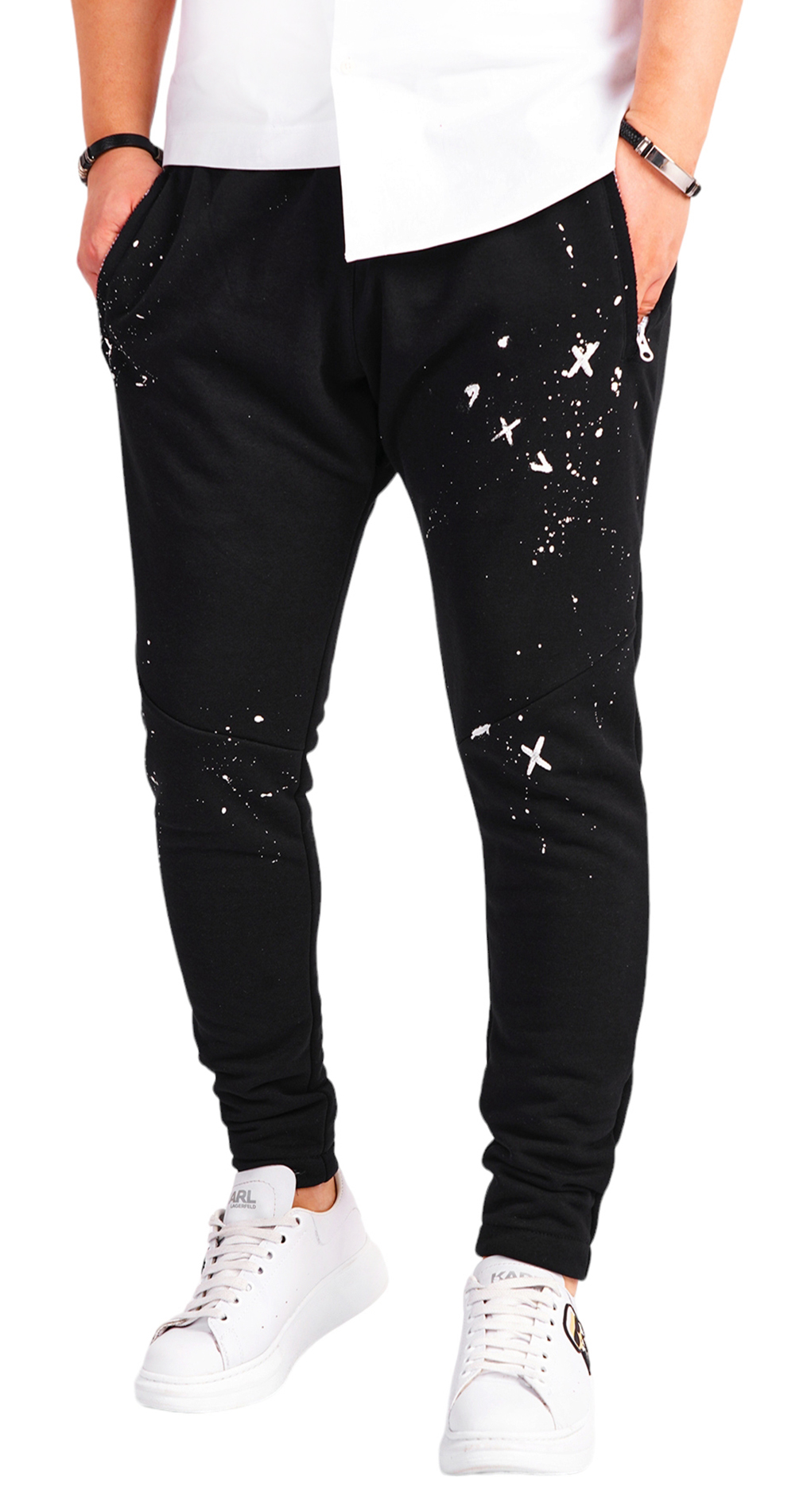 Pantaloni cu turul clasic pantaloni MPL6504 Pantaloni cu turul clasic MPL6504