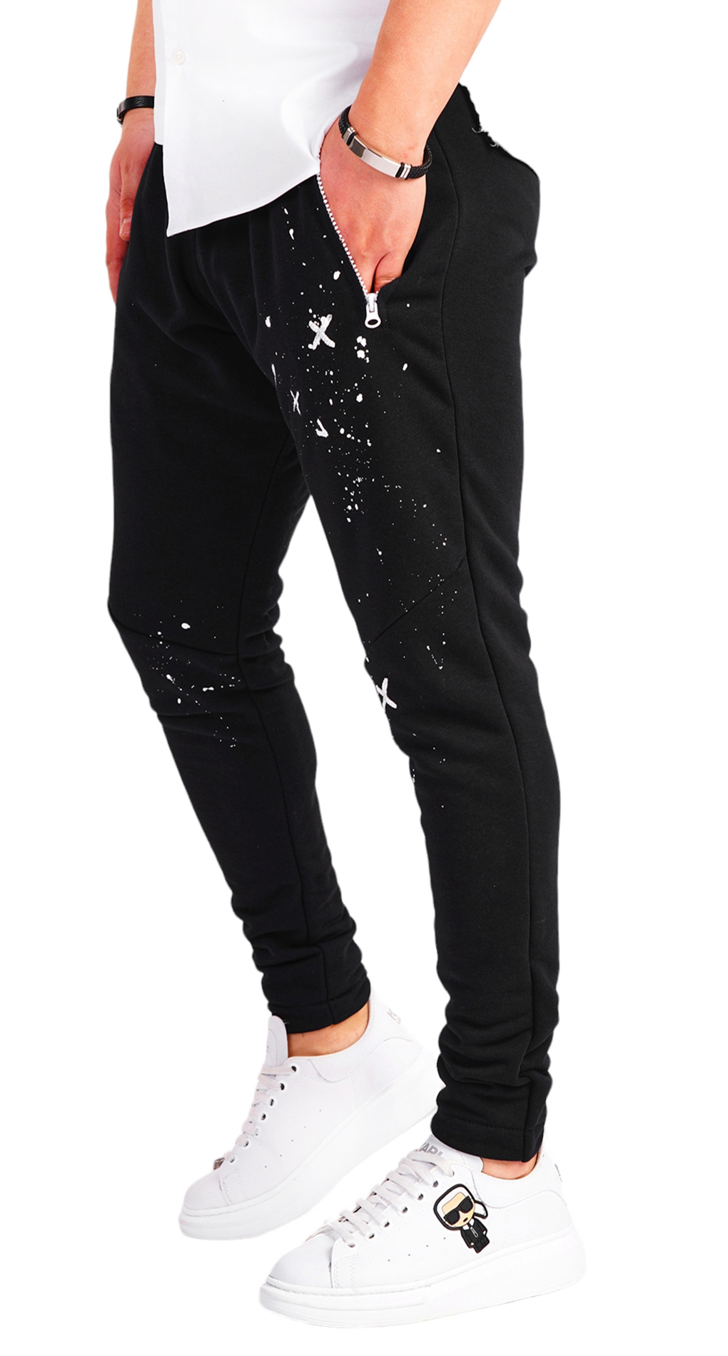 Pantaloni cu turul clasic pantaloni MPL6504 Pantaloni cu turul clasic MPL6504