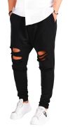 Pantaloni cu tur si rupturi pantaloni MPL6505 Pantaloni cu tur si rupturi MPL6505