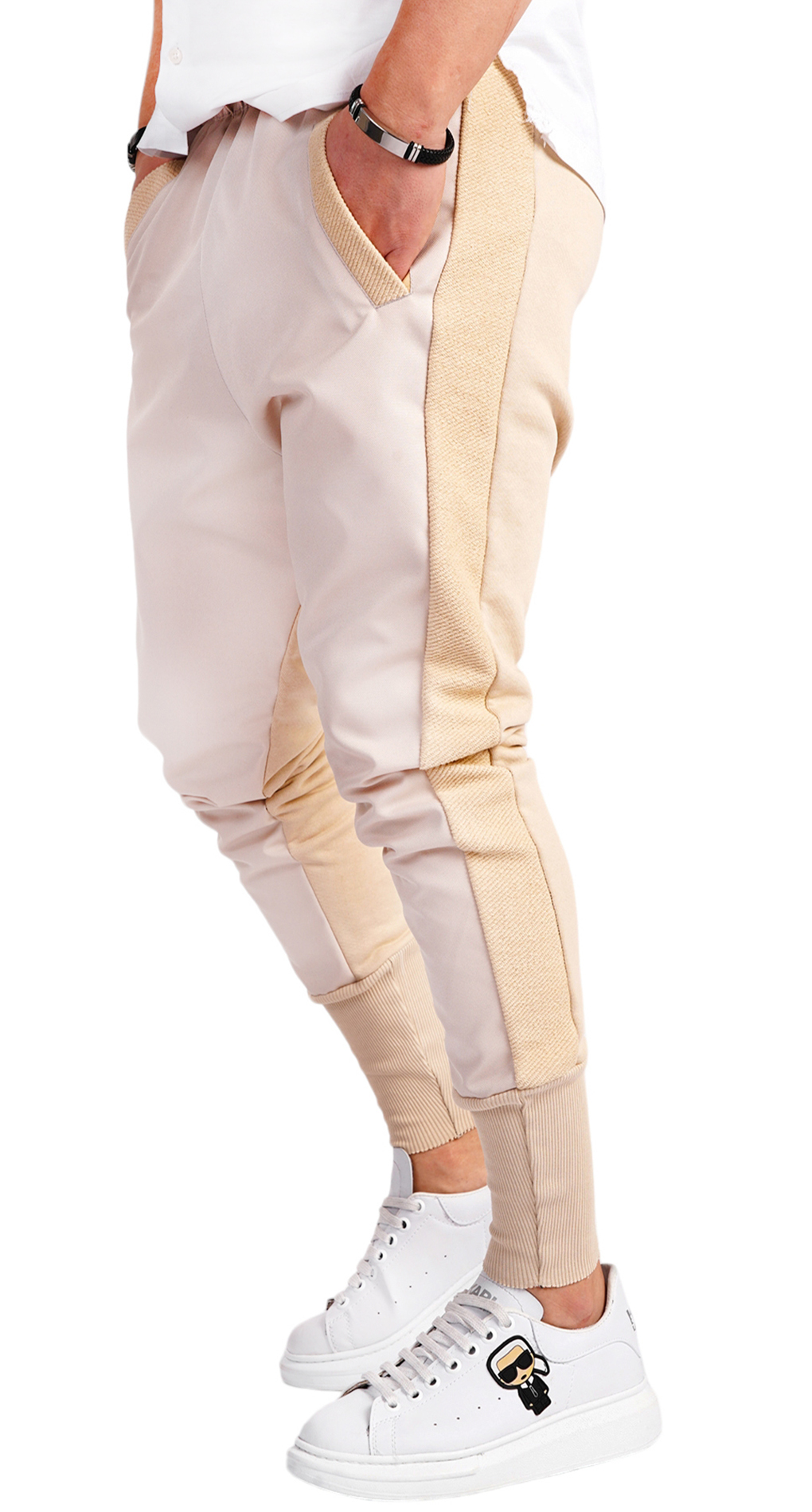 Pantaloni cu semi-tur pantaloni MPL6508 Pantaloni cu semi-tur MPL6508