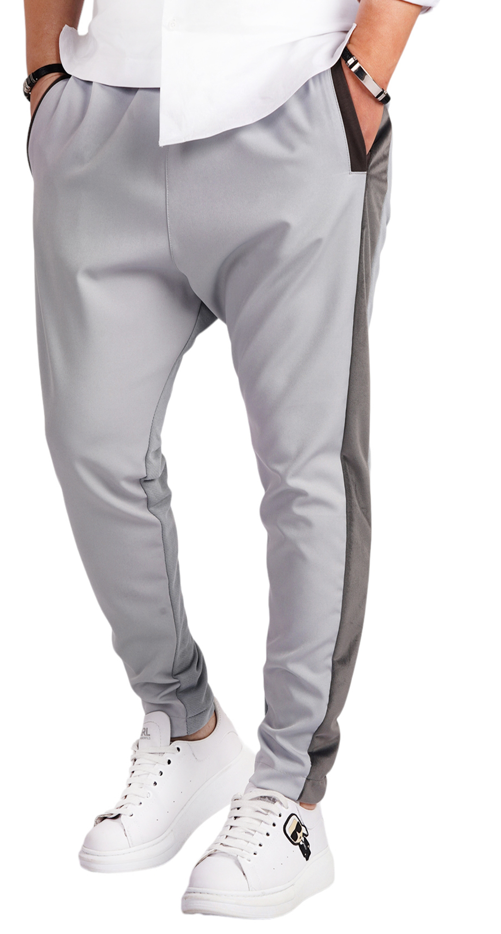 Pantaloni cu semi-tur pantaloni MPL6512 Pantaloni cu semi-tur MPL6512