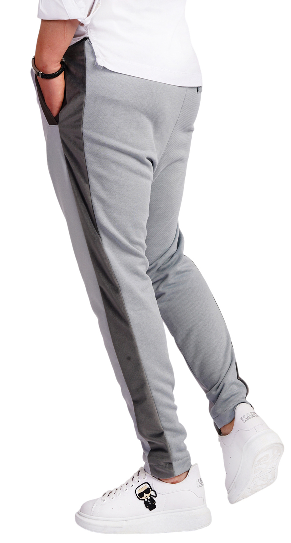 Pantaloni cu semi-tur pantaloni MPL6512 Pantaloni cu semi-tur MPL6512