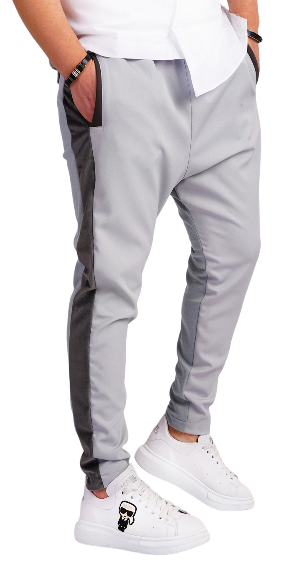 Pantaloni cu semi-tur pantaloni MPL6512 Pantaloni cu semi-tur MPL6512