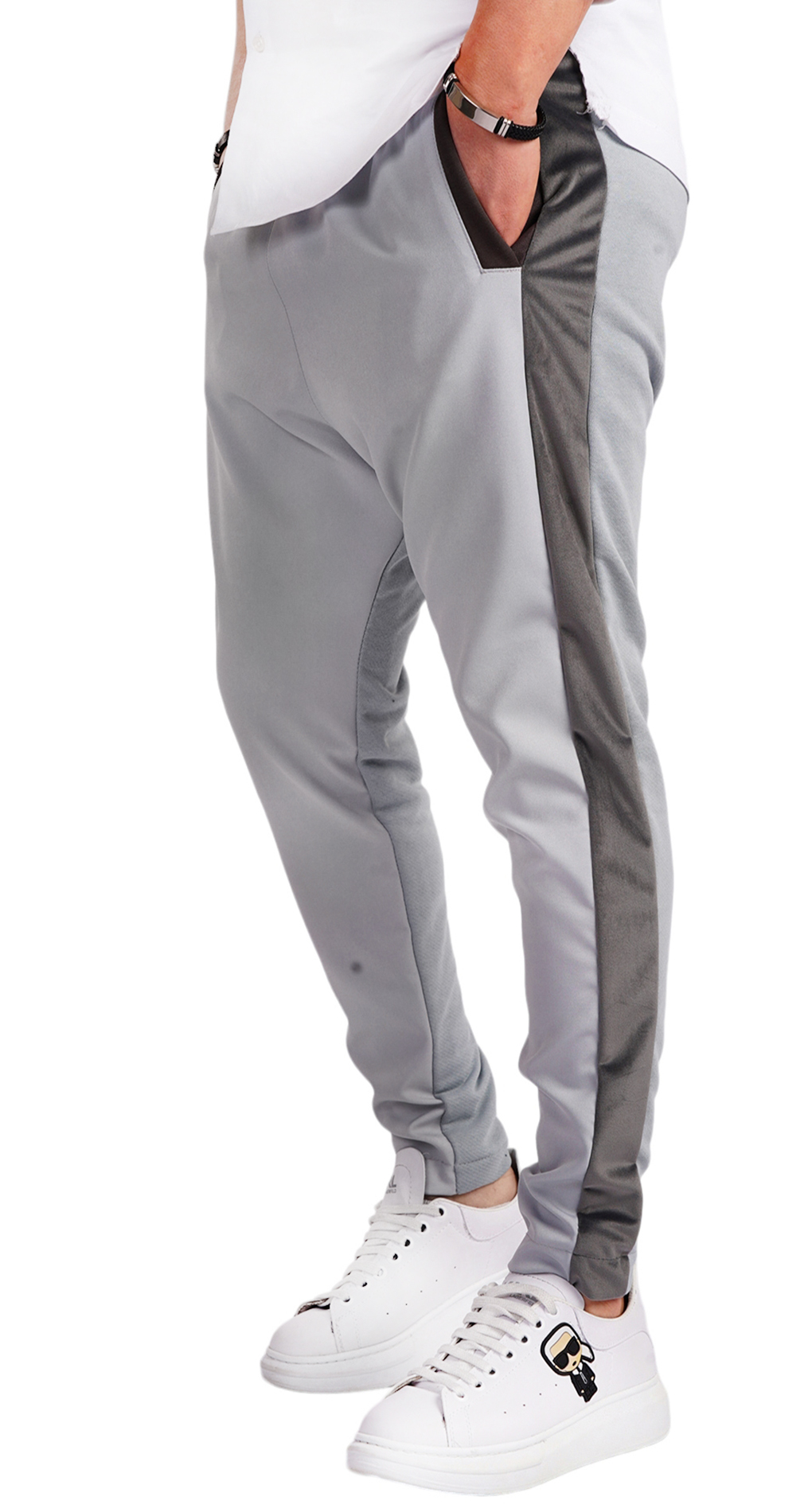 Pantaloni cu semi-tur pantaloni MPL6512 Pantaloni cu semi-tur MPL6512