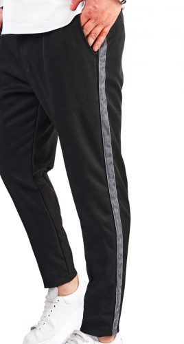 Pantaloni eleganti din stofa, cu vipusca laterala MPL6518