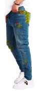 Blugi custom pentru barbati jeans MJL6525 Blugi custom pentru barbati MJL6525