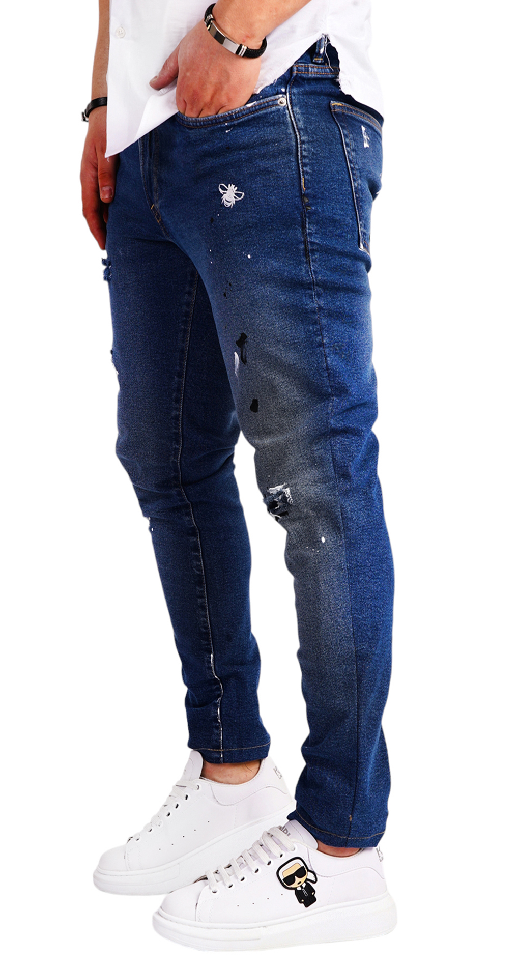 Blugi la comanda pentru barbati jeans MJL6526 Blugi la comanda pentru barbati MJL6526