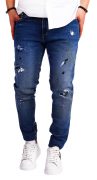 Blugi la comanda pentru barbati jeans MJL6526 Blugi la comanda pentru barbati MJL6526
