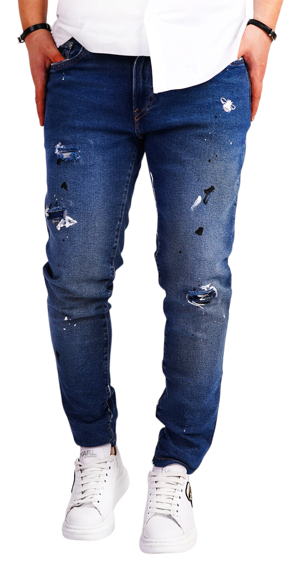 Blugi la comanda pentru barbati jeans MJL6526 Blugi la comanda pentru barbati MJL6526