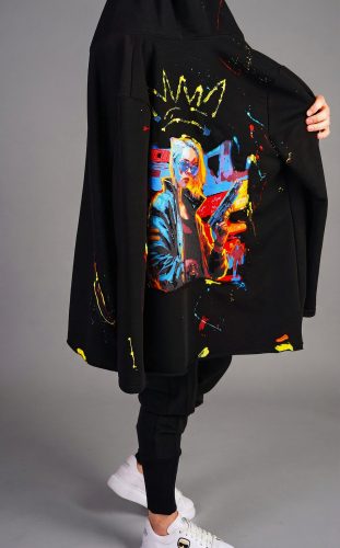 Hanorac pentru barbati, cu desene si stropi MHL6550