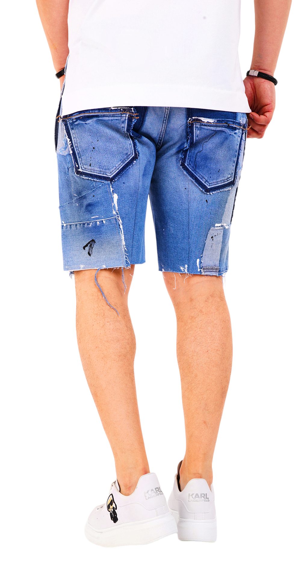 Blugi scurti slim - Not-For-Everyone - MSL6606