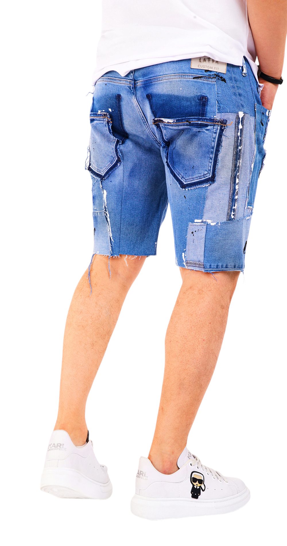 Blugi scurti slim - Not-For-Everyone - MSL6606