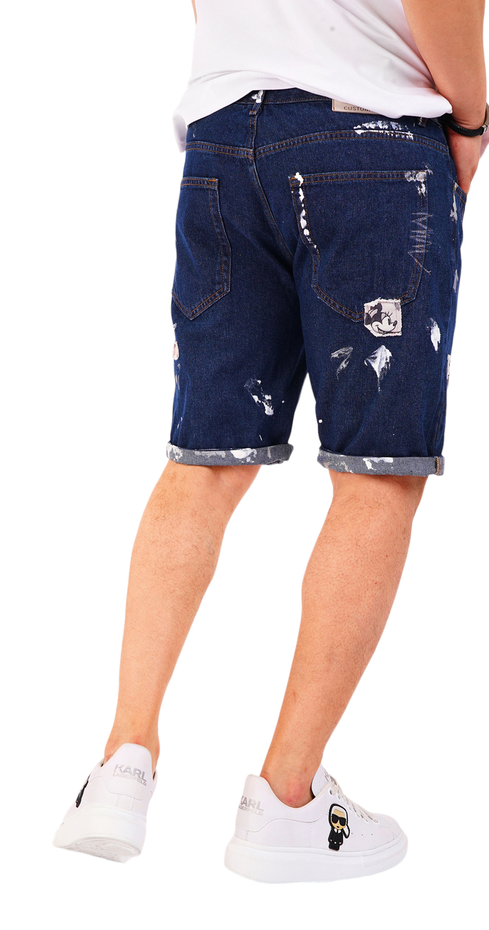 Blugi scurti, editie speciala FINAL SALES MSL6607 Blugi scurti, editie speciala MSL6607