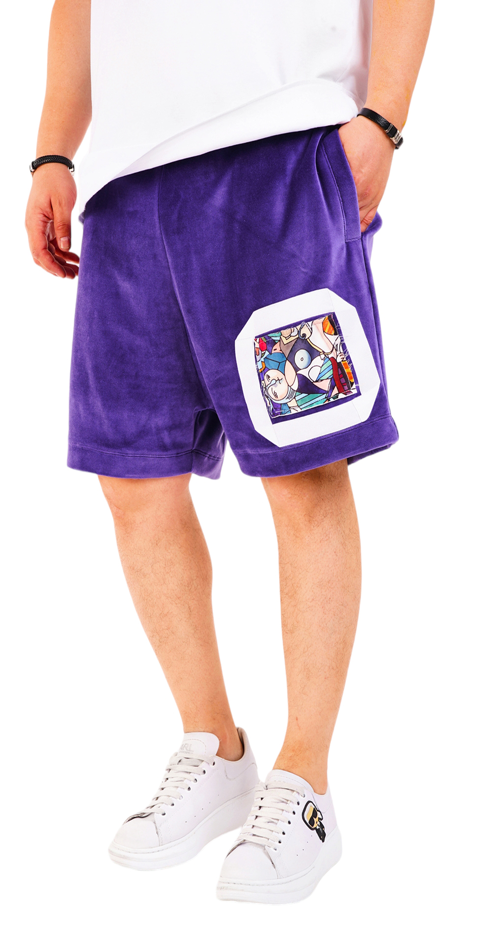 Pantaloni scurti tur lasat si croiala lejera PANTALONI SCURTI MSL6612 Pantaloni scurti tur lasat si croiala lejera MSL6612