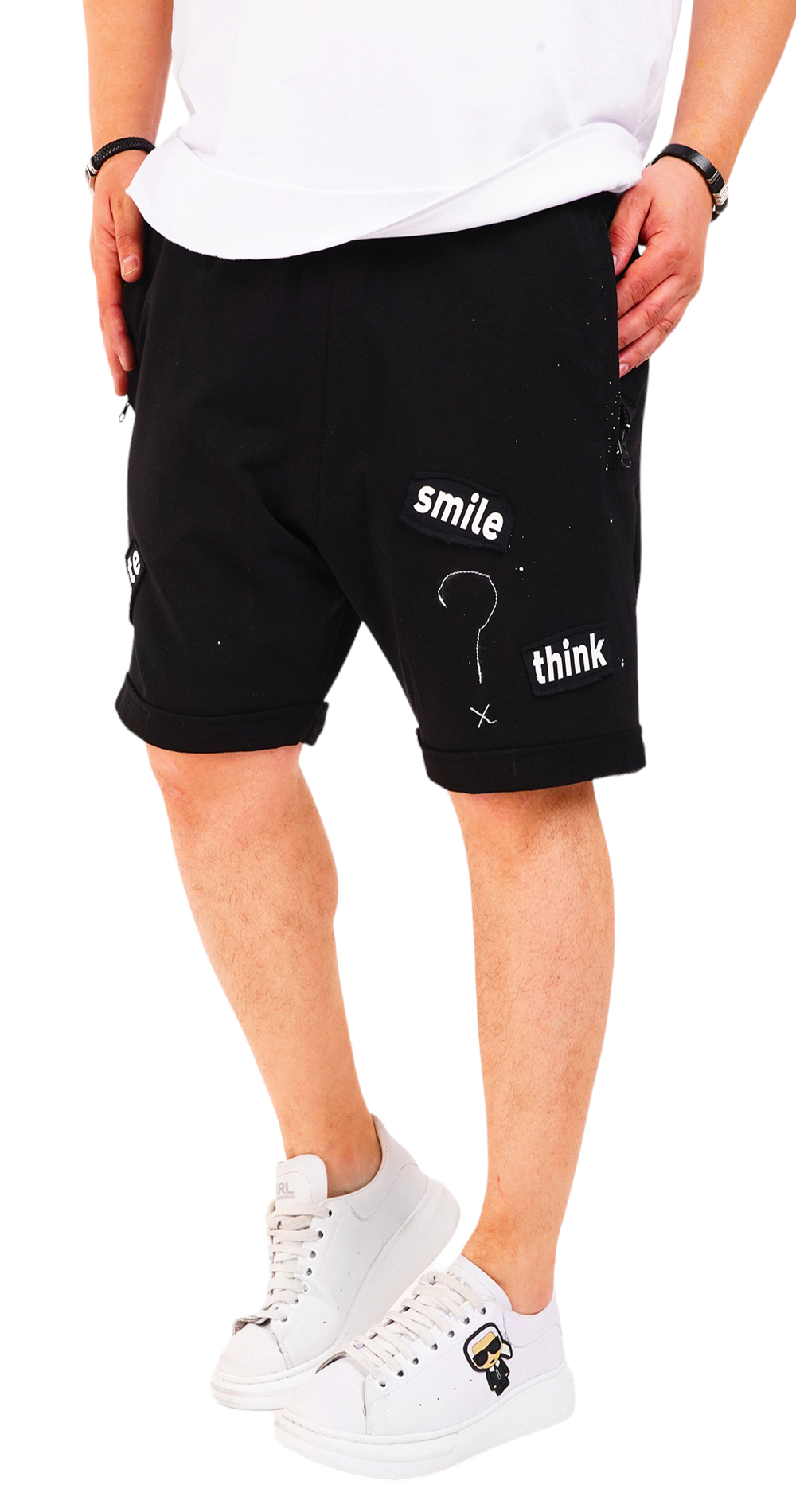 Pantaloni scurti, tur clasic si croiala lejera MSL6613 Pantaloni scurti, tur clasic si croiala lejera MSL6613