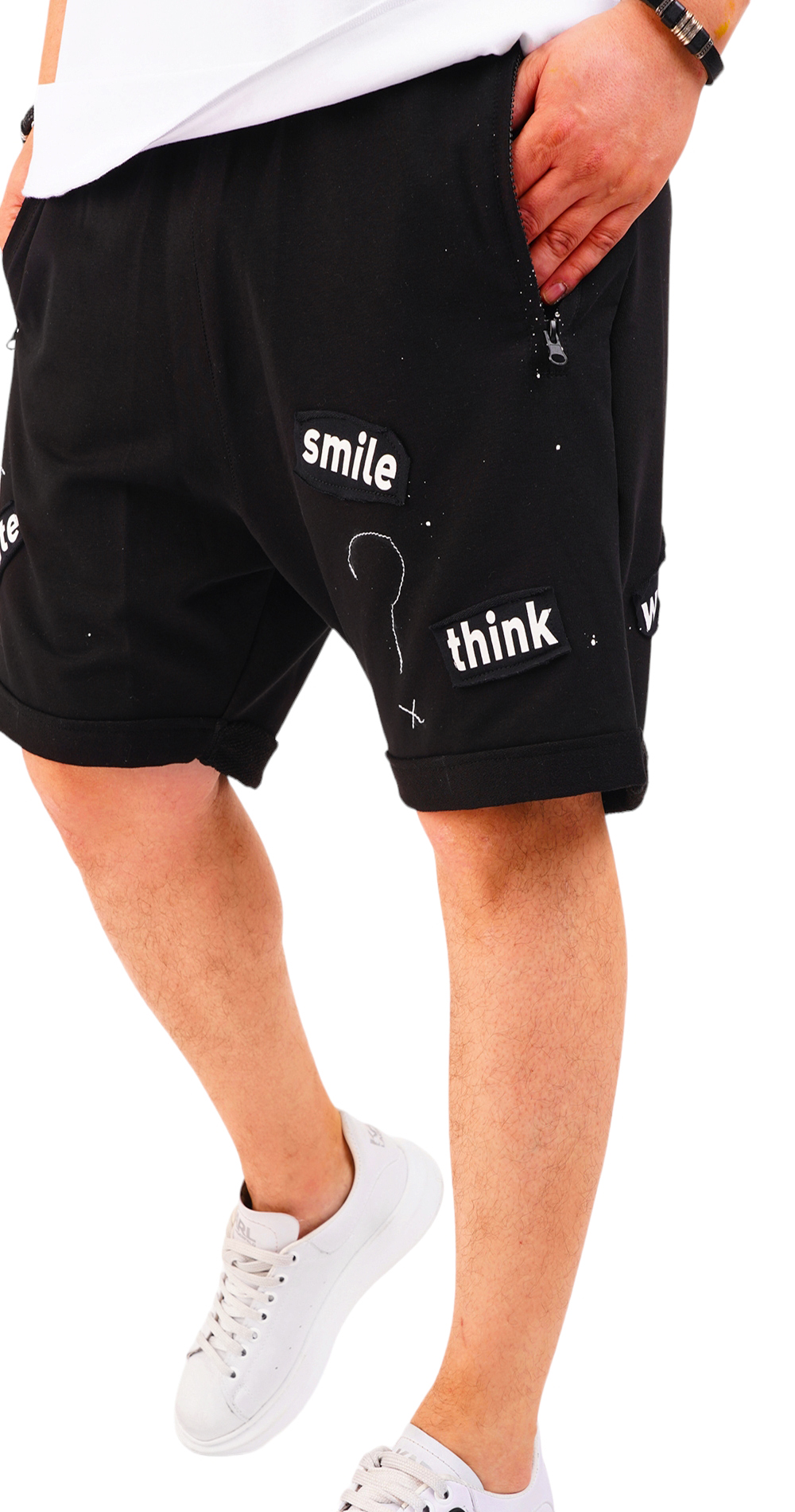 Pantaloni scurti, tur clasic si croiala lejera MSL6613 Pantaloni scurti, tur clasic si croiala lejera MSL6613