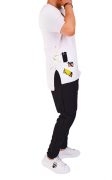 Tricou handmade cu stropi de culoare MTL6624