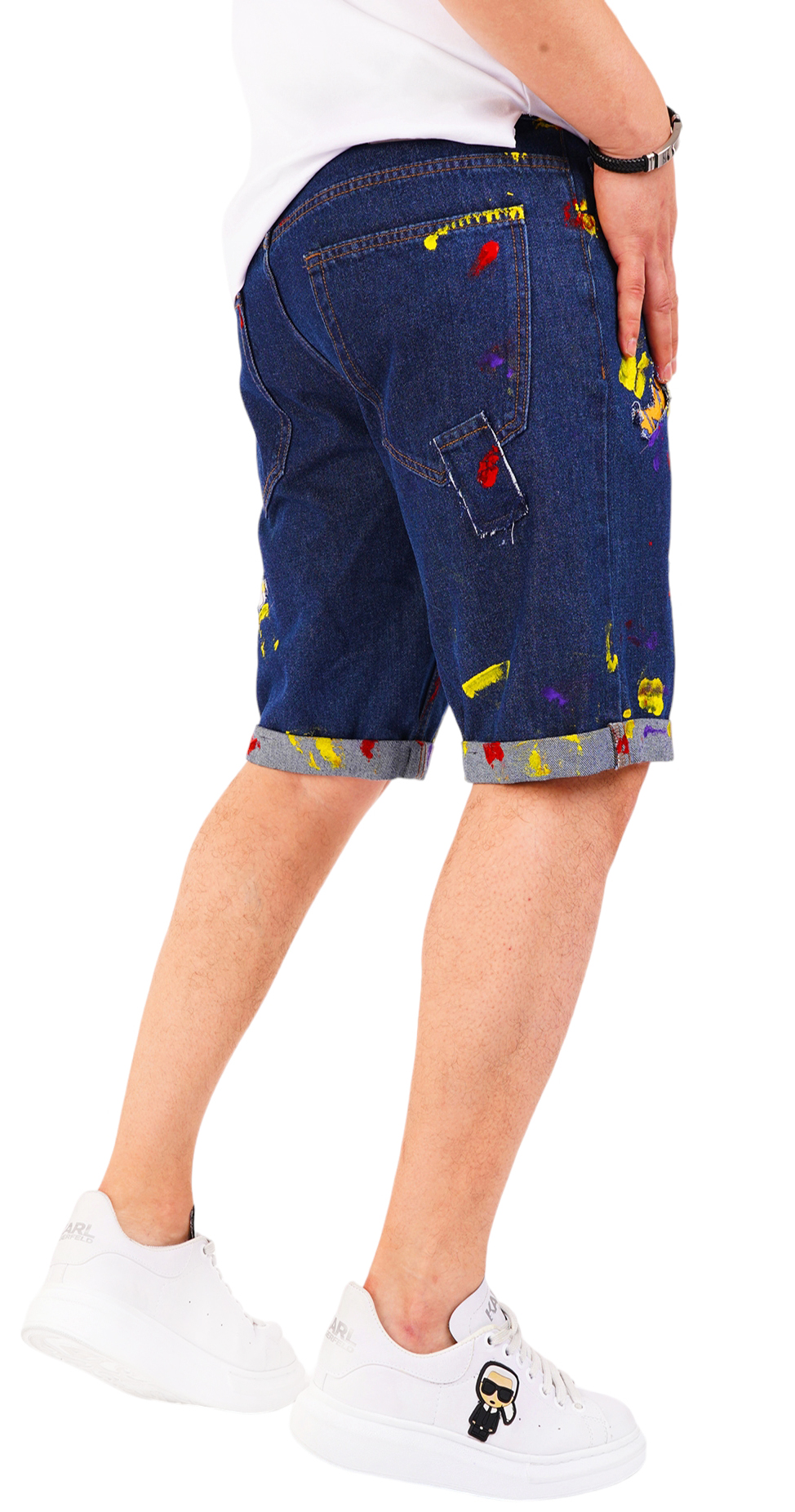 Blugi colorati - editie vara ART AS AN EXPRESSION MSL6701 Blugi colorati - editie vara MSL6701