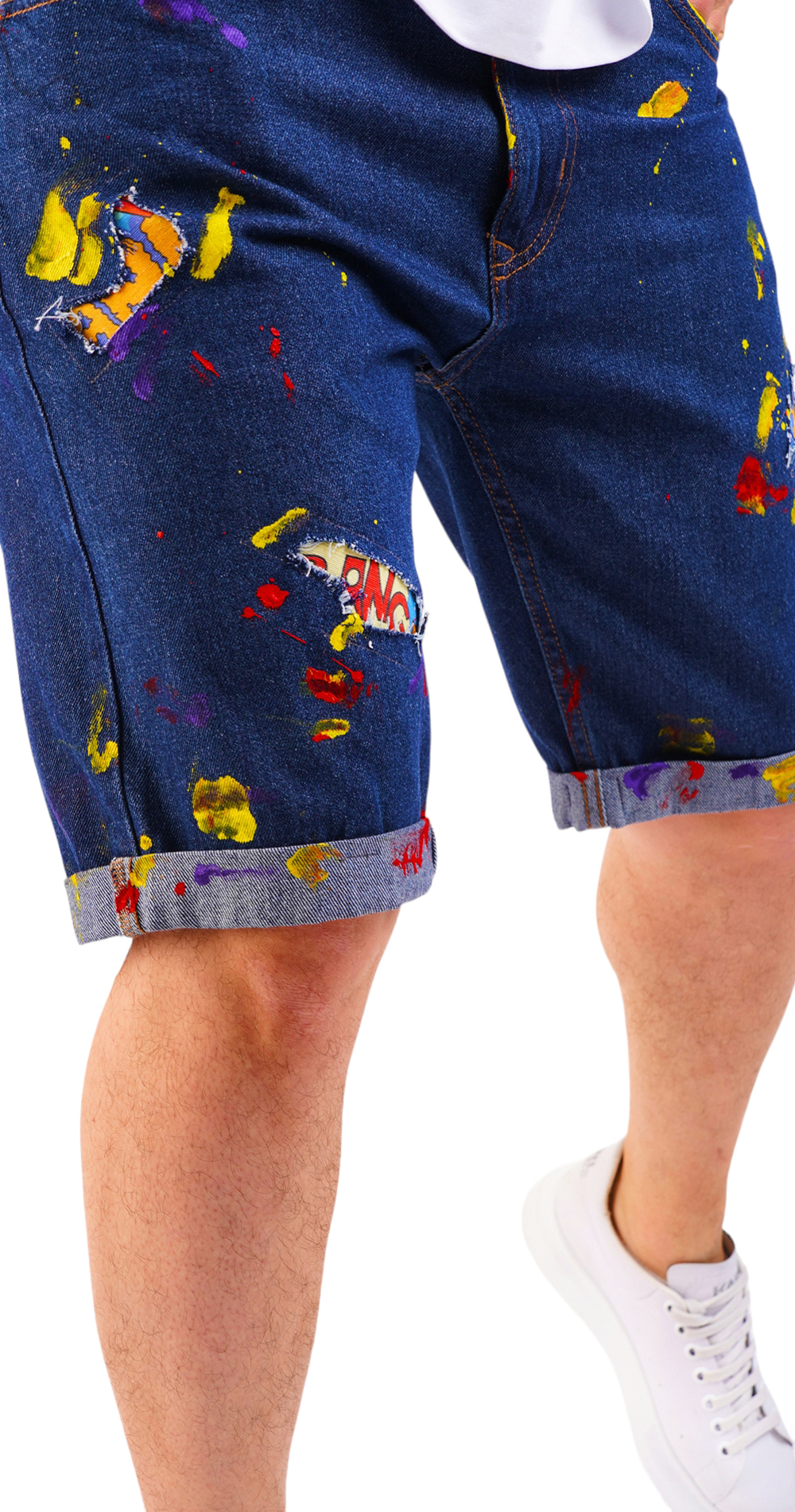 Blugi colorati - editie vara ART AS AN EXPRESSION MSL6701 Blugi colorati - editie vara MSL6701