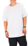 Tricou white-minimal, croiala relaxed MTL6725