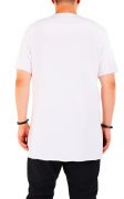 Tricou white-black minimal MTL6723