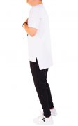 Tricou white-black minimal MTL6723
