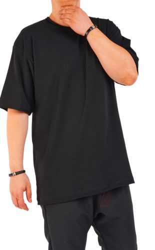 Tricou simple-black, croiala lejera MTL6724