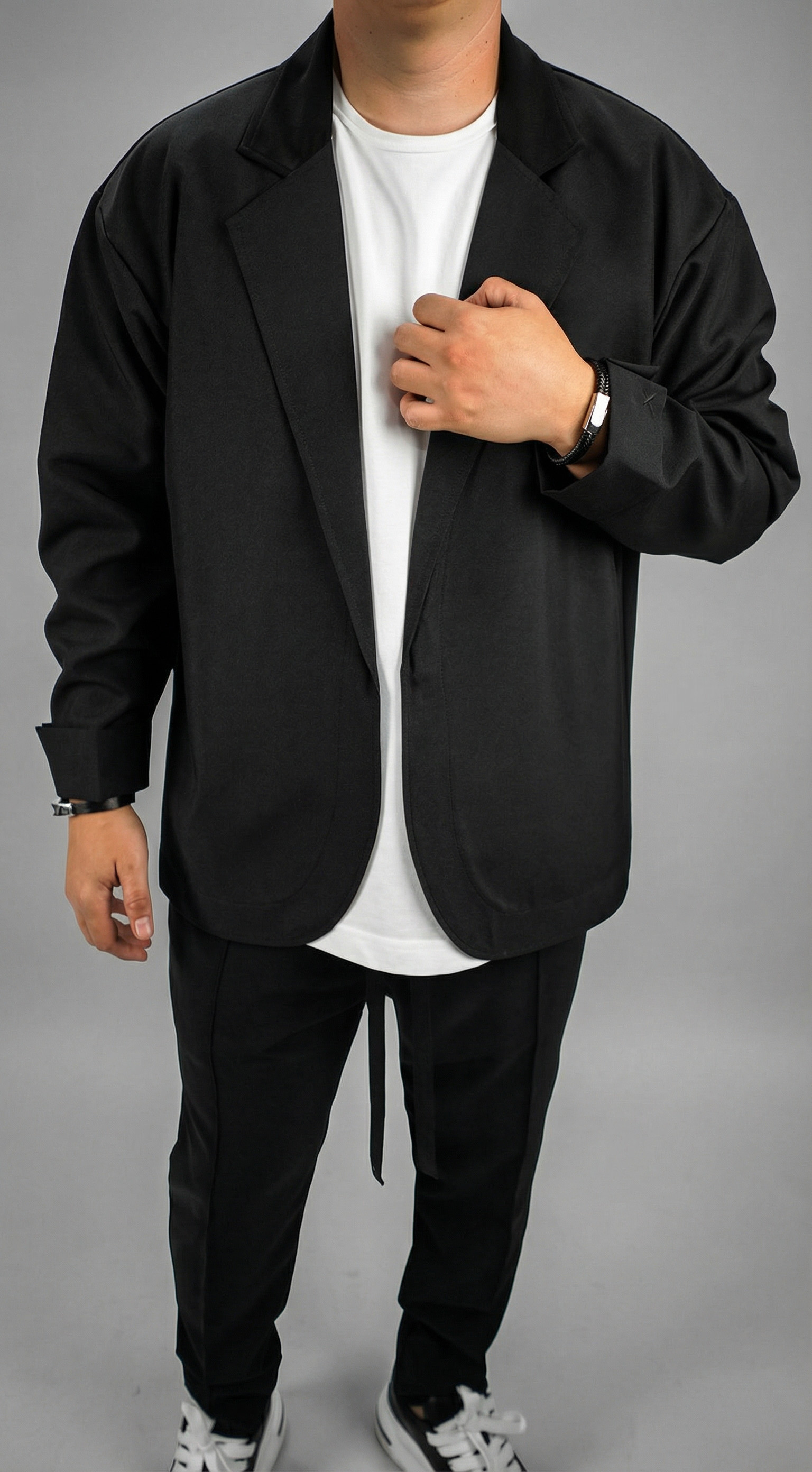 Sacou oversized BECKHAM, stofa premium autumn MAL7110 Sacou oversized BECKHAM, stofa premium MAL7110