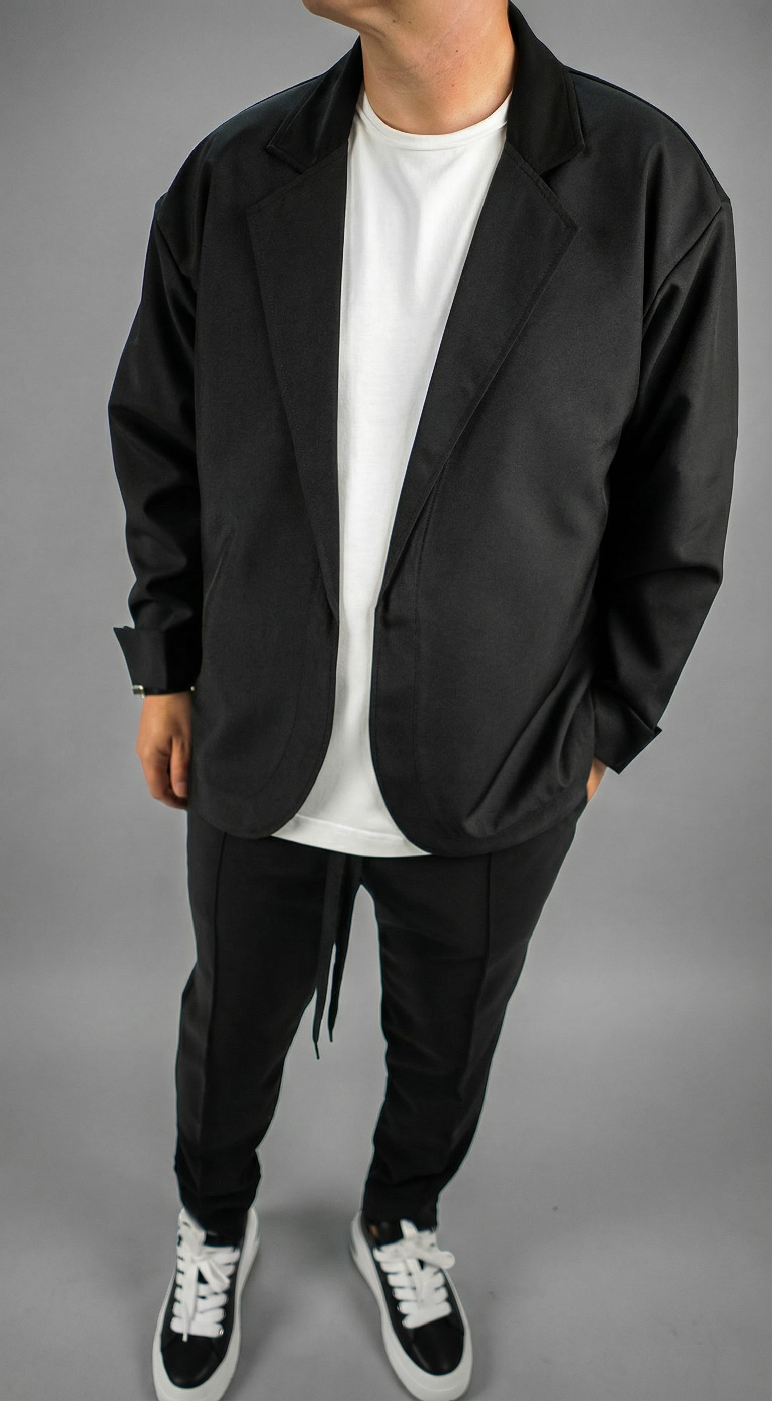 Sacou oversized BECKHAM, stofa premium autumn MAL7110 Sacou oversized BECKHAM, stofa premium MAL7110