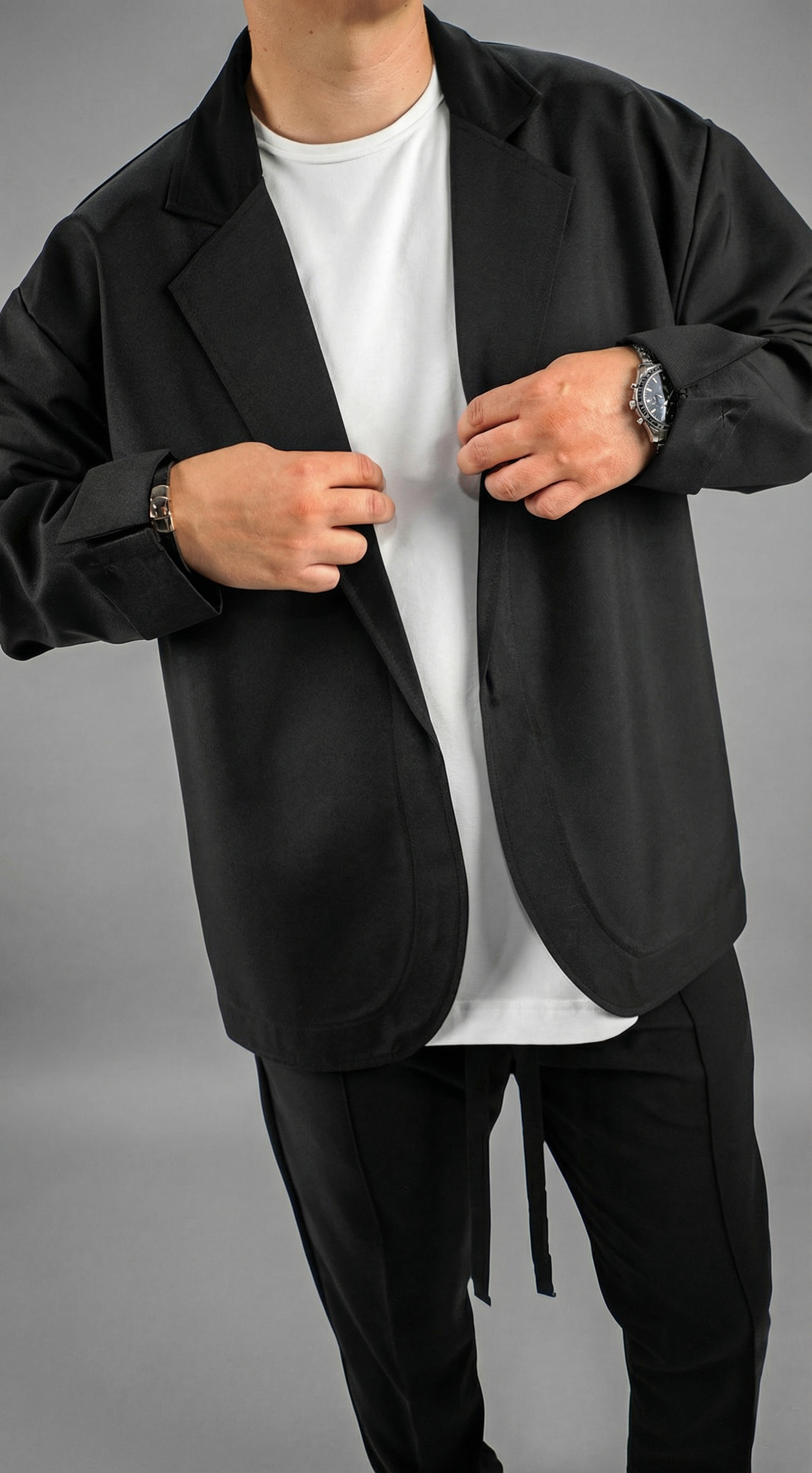 Sacou oversized BECKHAM, stofa premium autumn MAL7110 Sacou oversized BECKHAM, stofa premium MAL7110