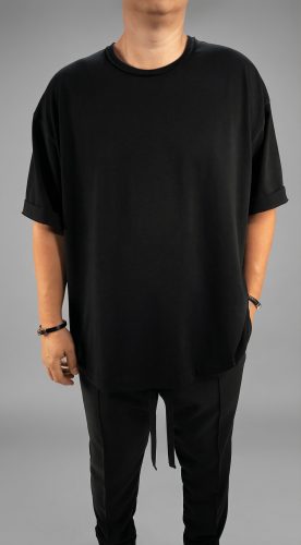 TRICOU BLACK UNIVERSE oversized MTL7109