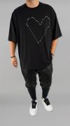 Tricou oversized - HEART STITCH MTL7127