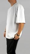 Tricou ALL WHITE oversized MTL7129