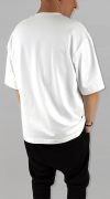 Tricou ALL WHITE oversized MTL7129