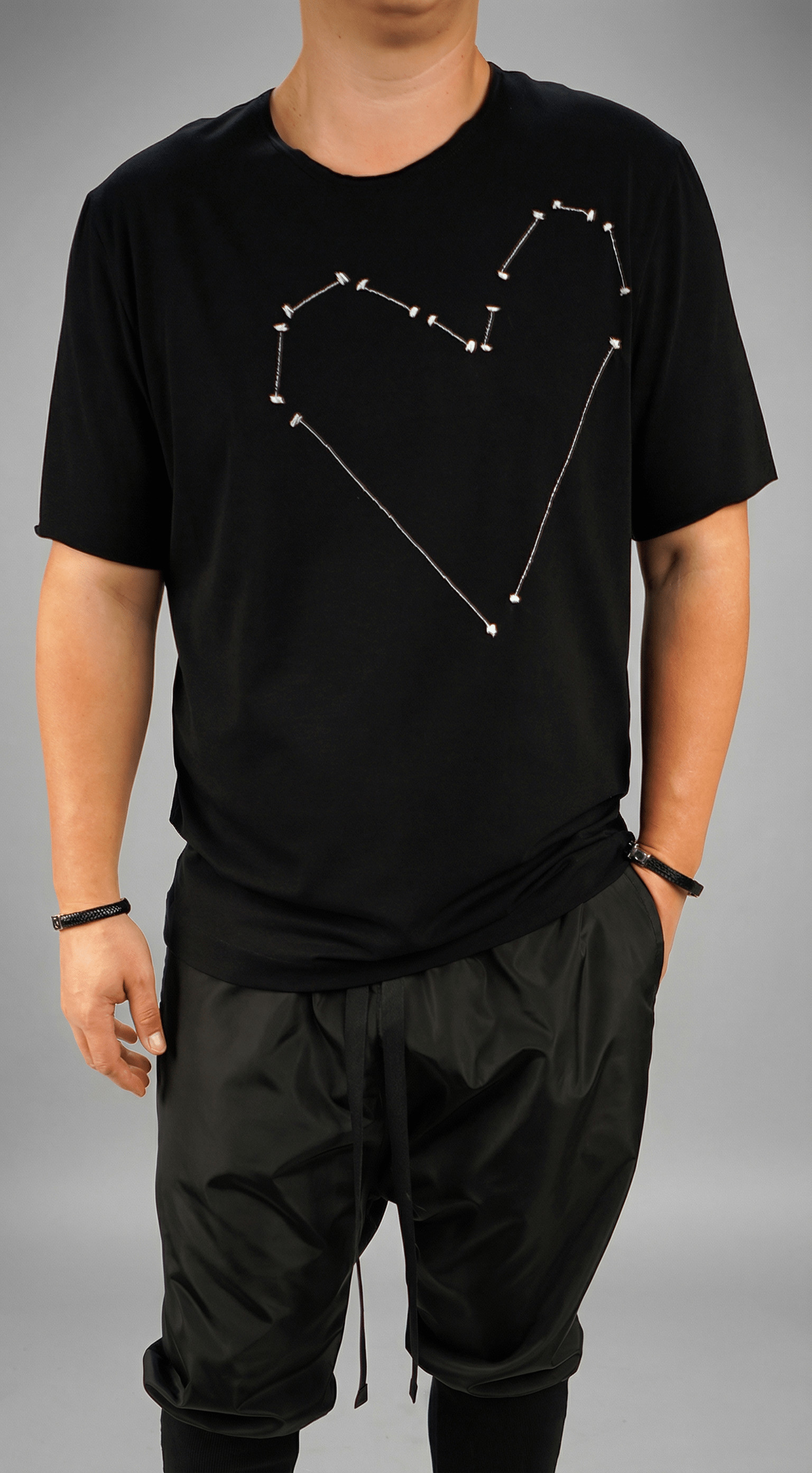 Tricou STITCHED HEART Tricouri MTL7122 Tricou STITCHED HEART MTL7122