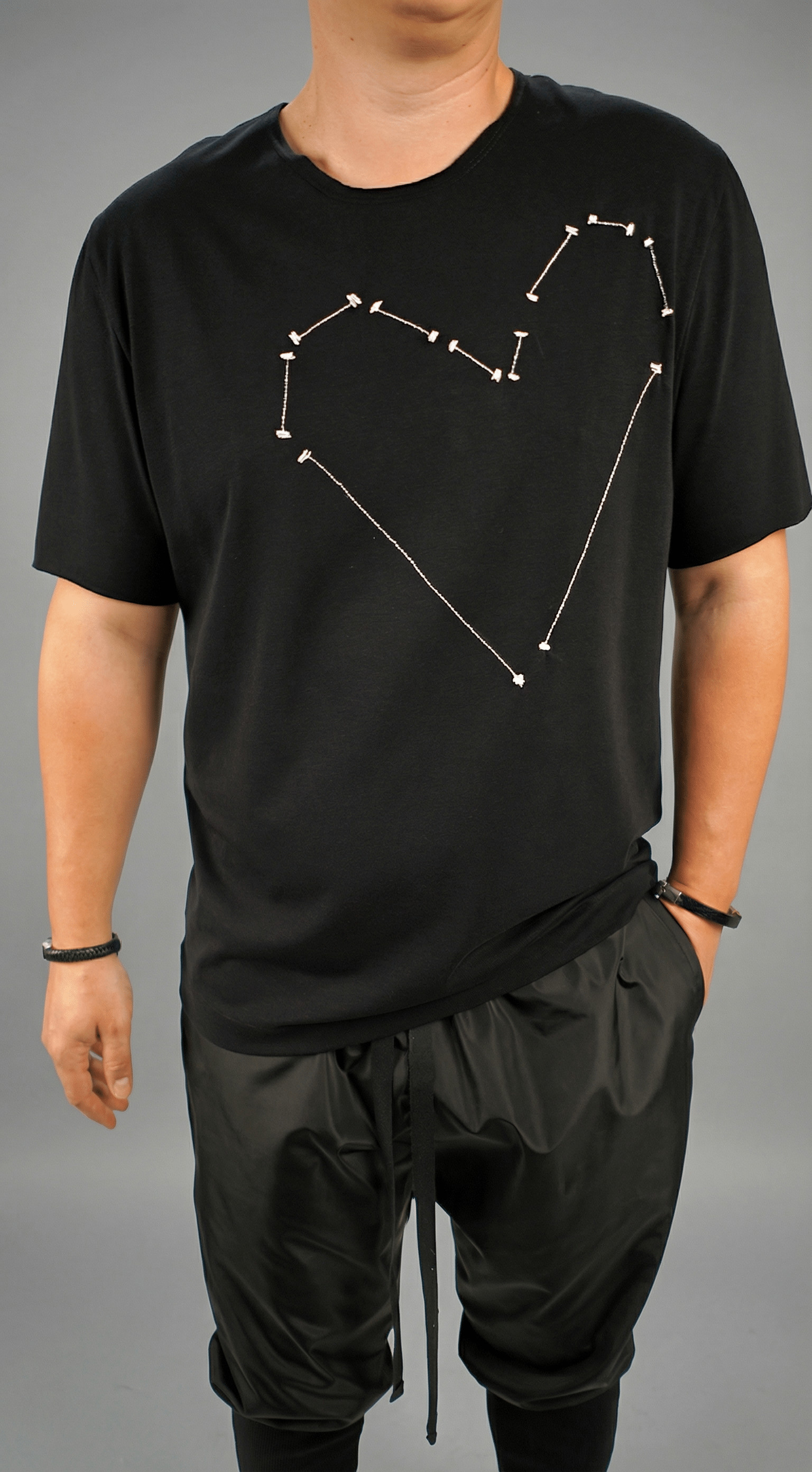 Tricou STITCHED HEART Tricouri MTL7122 Tricou STITCHED HEART MTL7122