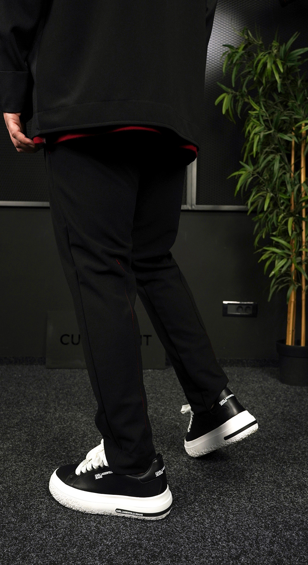 Pantaloni stofa - RED THIN LINE Noua Colectie MPL7211 Pantaloni stofa - RED THIN LINE MPL7211