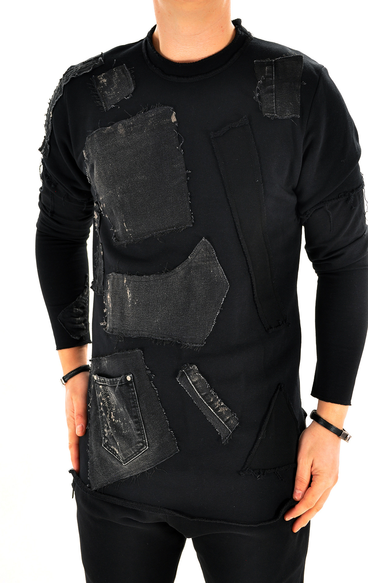 Bluza handmade in editie limitata bluze si hanorace MBL5215 Bluza handmade in editie limitata MBL5215