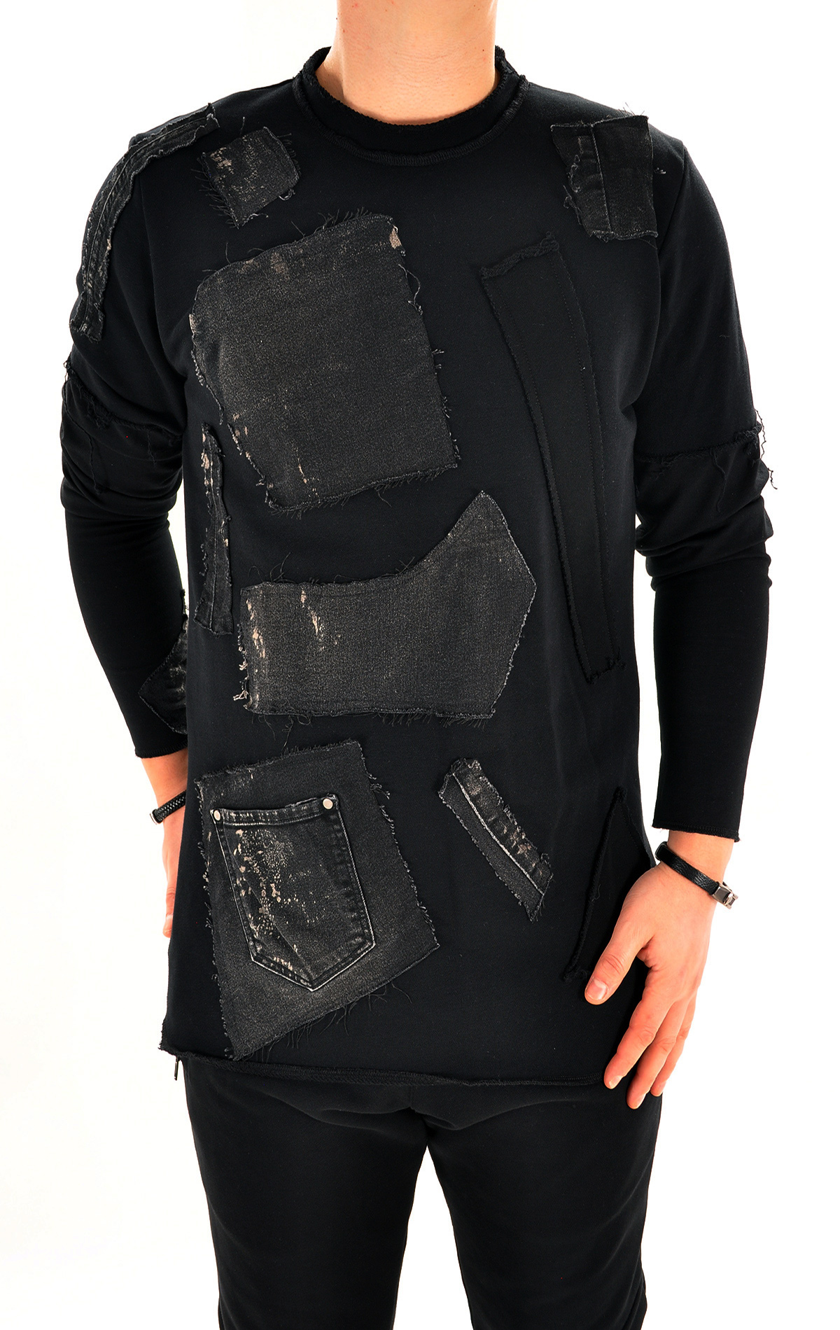 Bluza handmade in editie limitata bluze si hanorace MBL5215 Bluza handmade in editie limitata MBL5215