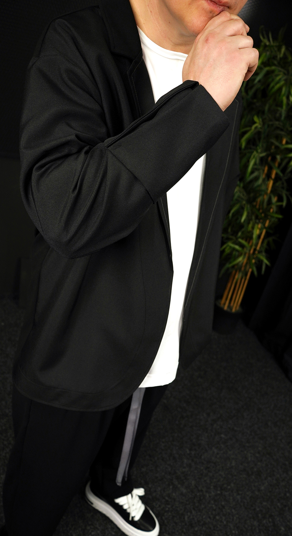 Sacou oversized, asimetric rever - YAMAL edition Noua Colectie MAL7207 Sacou oversized, asimetric rever - YAMAL edition MAL7207